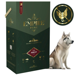 Monobiałkowa karma dla dorosłych siberian husky - hipoalergiczna - bez kurczaka 7kg Empire Prime