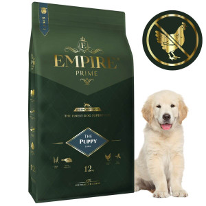 Monobiałkowa karma dla szczeniaków i juniorów golden retriever'a - bez kurczaka 12kg Empire Prime