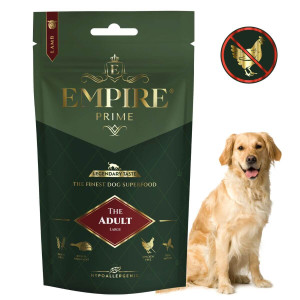Monobiałkowa karma dla dorosłych golden retrieverów - hipoalergiczna - bez kurczaka 50g Empire Prime