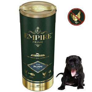 Monobiałkowa sucha karma dla szczeniaków i juniorów american bully - bez kurczaka - bez zbóż 340g Empire Prime