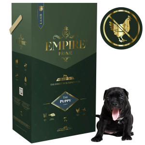 Monobiałkowa sucha karma dla szczeniaków i juniorów american bully - bez kurczaka - bez zbóż 7kg Empire Prime
