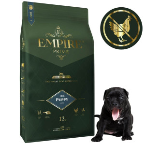 Monobiałkowa sucha karma dla szczeniaków i juniorów american bully - bez kurczaka - bez zbóż 12kg Empire Prime