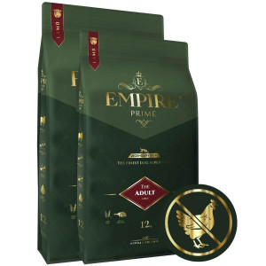 Monobiałkowa karma dla dorosłych psów rasy duże - hipoalergiczna - bez kurczaka 2x12kg Empire Prime