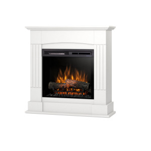 Kominek elektryczny Warmtec Cavo wkład Dimplex 23" XHD Optiflame - biały
