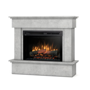 Kominek elektryczny Warmtec Tormes wkład Dimplex 26" XHD Optiflame - beton