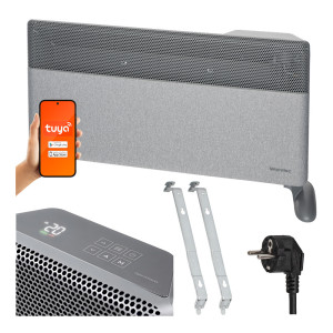 Grzejnik elektryczny energooszczędny Warmtec EGI-20S 2000W szary Wifi