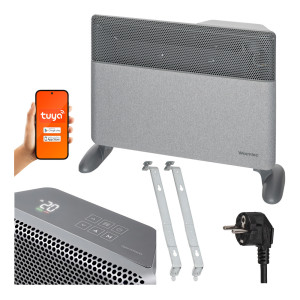 Grzejnik inwerterowy energooszczędny Warmtec EGI-15B 1500W szary Wifi