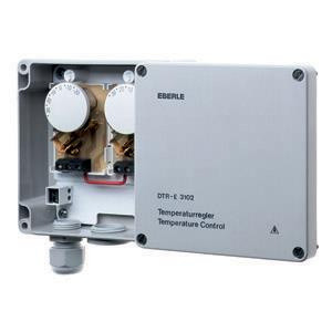 Regulator temperatury Eberle DTR natynkowy manualny czujnik powietrzny