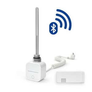 Grzałka do grzejnika łazienkowego 800W Warmtec NEX App biała z programatorem