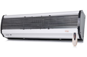 Kurtyna z nagrzewnicą elektryczną Warmtec WRM12+ 4-12kW 180cm