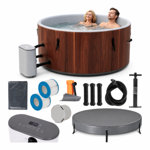 Basen z hydromasażem dmuchany ogrodowe spa Warmtec Korsyka 152 cm 2040 W