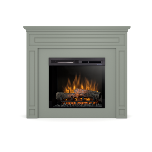 Kominek elektryczny Warmtec Lorin wkład Dimplex 23" XHD Optiflame - lakier szałwiowy