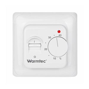 Regulator temperatury Warmtec T73 podtynkowy manualny czujnik podłogowy