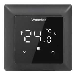Regulator temperatury Warmtec WRT31W-CZ Wi-Fi czarny