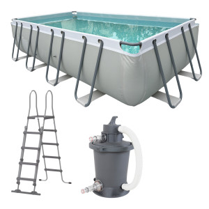 Basen stelażowy z pompą do ogrodu Warmtec BW549 5,49 m x 2,8 m