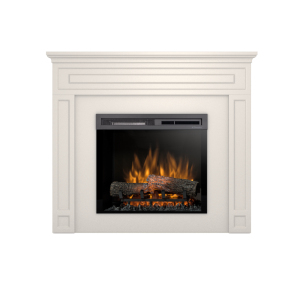 Kominek elektryczny Warmtec Lorin wkład Dimplex 23" XHD Optiflame - lakier kaszmirowy