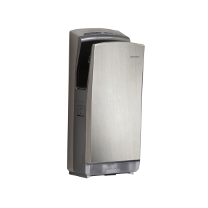 Kieszeniowa suszarka do rąk elektryczna Warmtec Jet Flow Prestige 1650W stal szczotkowana
