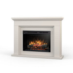 Kominek elektryczny Warmtec Ardila wkład Dimplex 26" XHD Optiflame - kaszmirowy