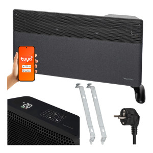 Grzejnik elektryczny energooszczędny Warmtec EGI-20A 2000W antracyt Wifi