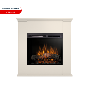 Kominek elektryczny Warmtec Kelia wkład Dimplex 23" XHD Optiflame - beż