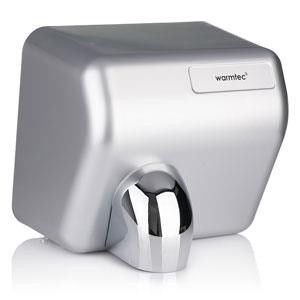 Suszarka do rąk elektryczna Warmtec Barrel Flow 2500W ABS srebrna