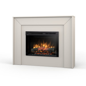 Kominek elektryczny Warmtec Zuni wkład Dimplex 26" XHD Optiflame - kaszmirowy