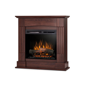 Kominek elektryczny Warmtec Cavo wkład Dimplex 23" XHD Optiflame - fornir dąb brązowy