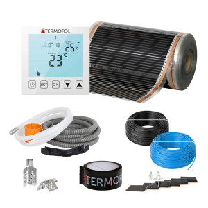 Zestaw ogrzewania Folia grzewcza Termofol TF-305TL/TF-H1 140W/m² - 12m²