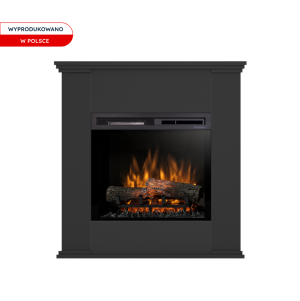 Kominek elektryczny Warmtec Kelia wkład Dimplex 23" XHD Optiflame - czarny