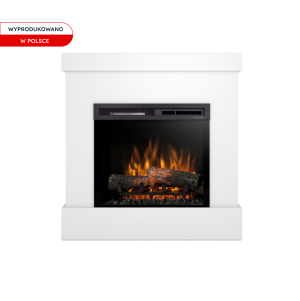Kominek elektryczny Warmtec Diro wkład Dimplex 23" XHD Optiflame - biały