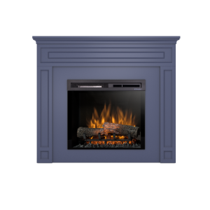 Kominek elektryczny Warmtec Lorin wkład Dimplex 23" XHD Optiflame - lakier granatowy