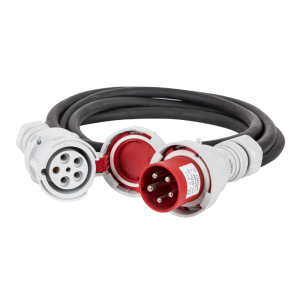 Przewód, przedłużacz siłowy 10m 63A/5P 5x10mm²