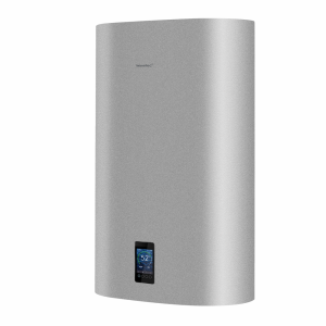 Pojemnościowy podgrzewacz wody Warmtec BPC80 80L Srebrny Wi-Fi kolorowy wyświetlacz