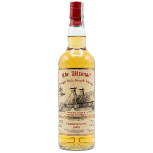 The Ultimate Whisky Company The Ultimate Craigellachie 2009 Speyside Single Malt Scotch Whisky Non Filtered  -  cl.70