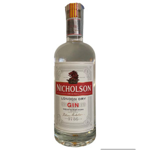J&amp;W Nicholson &amp; Co. Ltd Nicholson London Dry Gin cl 70