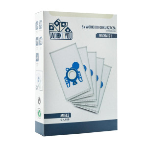 Worki do Odkurzacza Miele Complete C3, Classic C1 – Worki4You Typ GN (5 szt.)