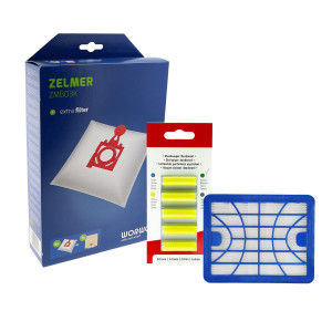 Filtr Hepa worki do odkurzacza Zelmer Jupiter Solaris + zapach