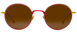 Okulary BRENDA BLUEBERRY RED GOLD BROWN - 50/22/145