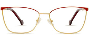 Okulary BRENDA MELISSA GOLD/ RED - 56/16/140