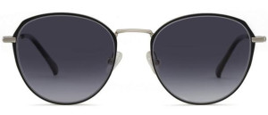 Okulary BRENDA ISA BLACK SILVER SMOKE - 51/18/140