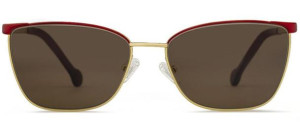 Okulary BRENDA MELISSA GOLD/ RED - 56/16/140