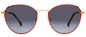 Okulary BRENDA ISA RED GOLD SMOKE - 51/18/140