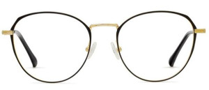 Okulary BRENDA ISA GOLD BLACK - 51/18/140