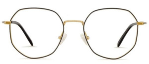 Okulary BRENDA SUSAN GOLD/ BLACK - 51/19/145