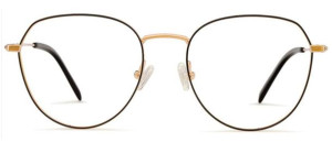 Okulary BRENDA ASHLEY GOLD/ BLACK - 52/19/145