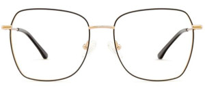 Okulary BRENDA ASHLEY GOLD/ BLACK - 53/16/142