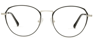 Okulary BRENDA ISA SILVER BLACK - 51/18/140
