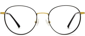 Okulary BRENDA CATE GOLD/ BLACK - 51/18/142