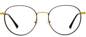 Okulary BRENDA CATE GOLD/ BROWN - 51/18/142