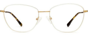 Okulary BRENDA MELISSA GOLD/ WHITE - 53/18/140